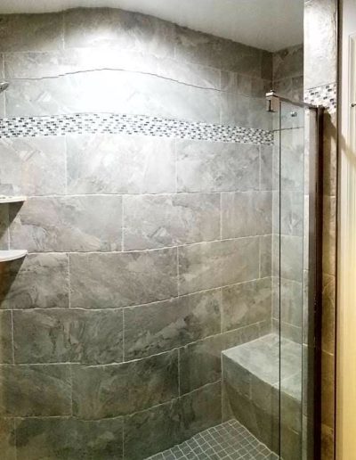 basement bathroom in Delaware